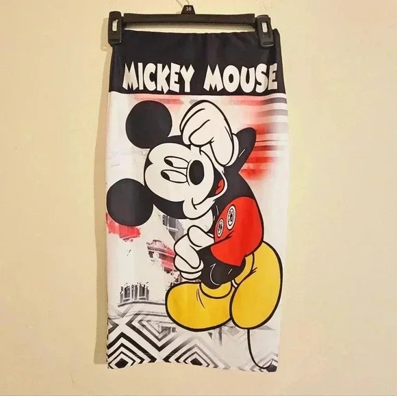 Dolce & Gabbana Mickey Mouse Pencil Skirt - Picture 1 of 4